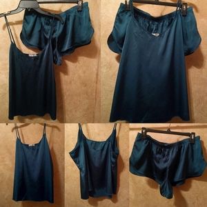 𝐁𝟐𝐆𝟏𝙁𝙍𝙀𝙀 💚LINGERIE CAMISOLE SHORTS SET XL